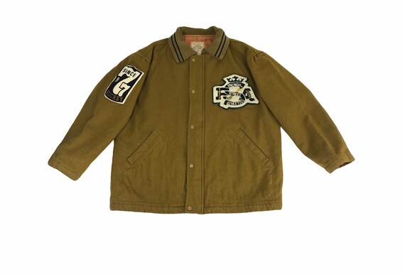 Fashion wool varsity jacket hotsell