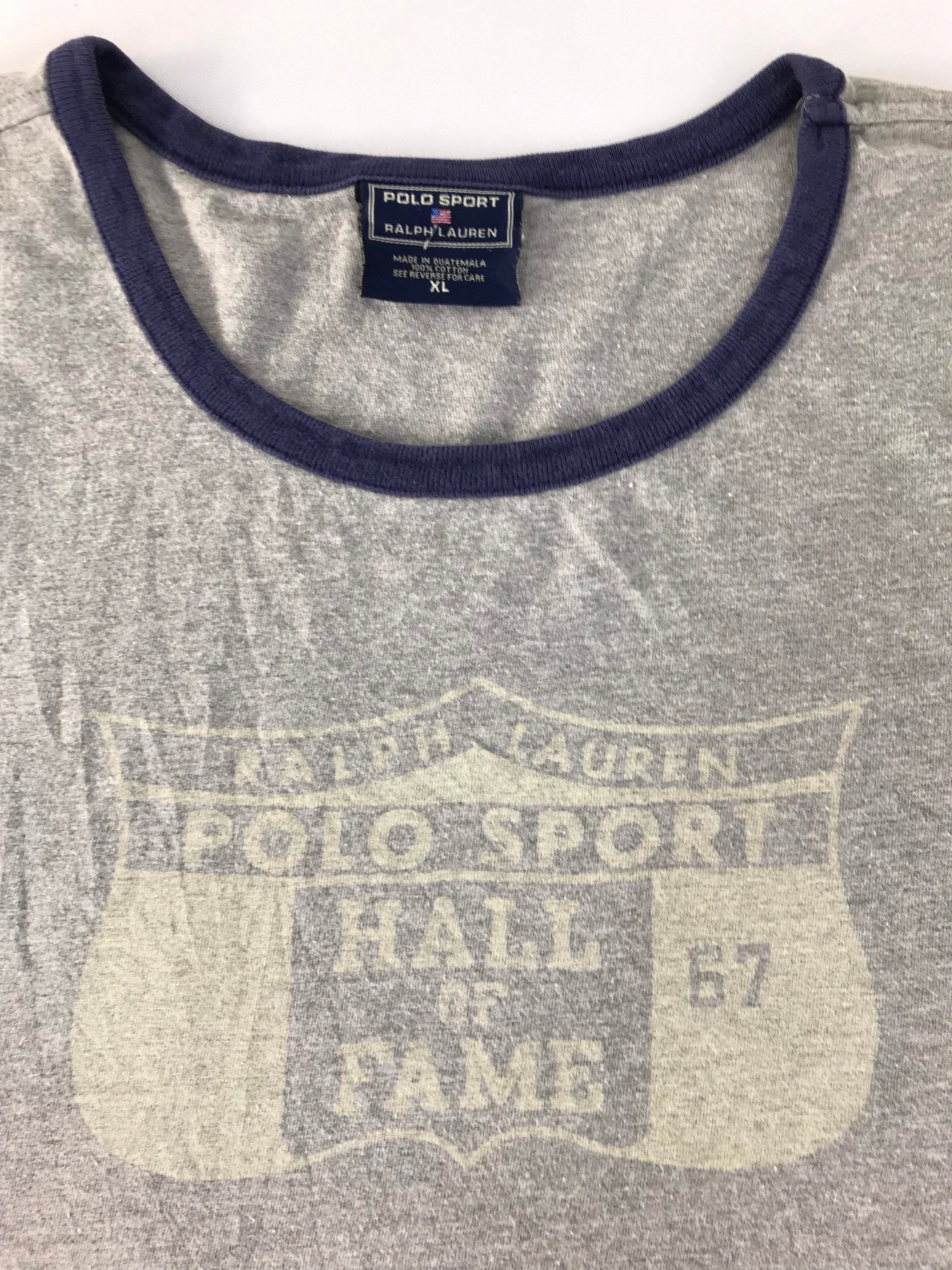 ヴィンテージ ポロ スポーツ ラルフローレン 殿堂入り Tシャツ 