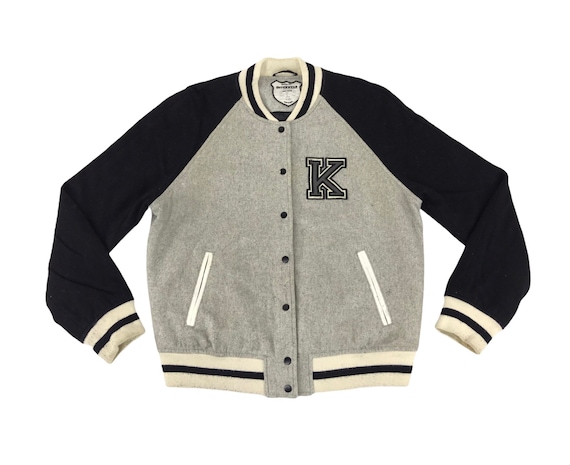 Vintage Jacket Men Streetwear Brand Letter Print Jacket Men Luxury