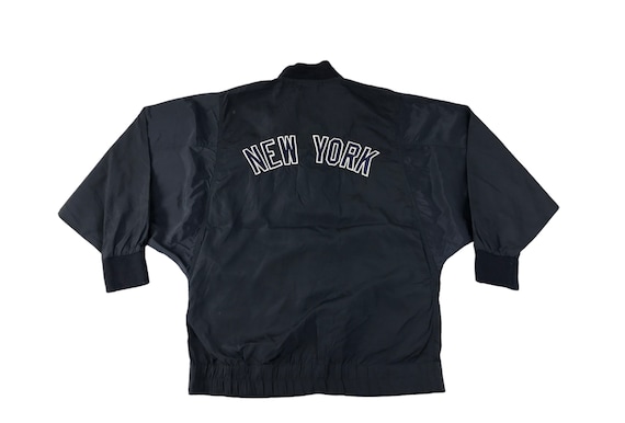 Vintage MLB LB-03 NY New York Yankees Quilted Windbreaker Nylon