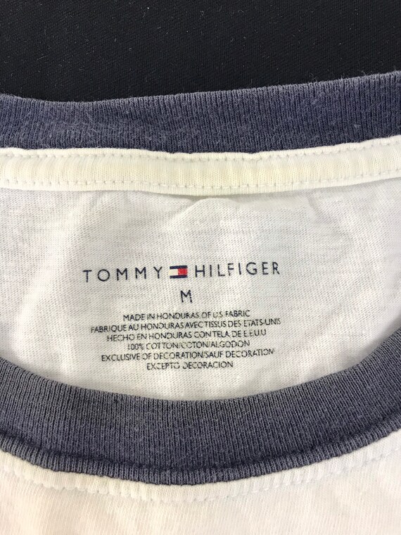 Vintage Tommy Hilfiger Striped Design T-shirt Pri… - image 4