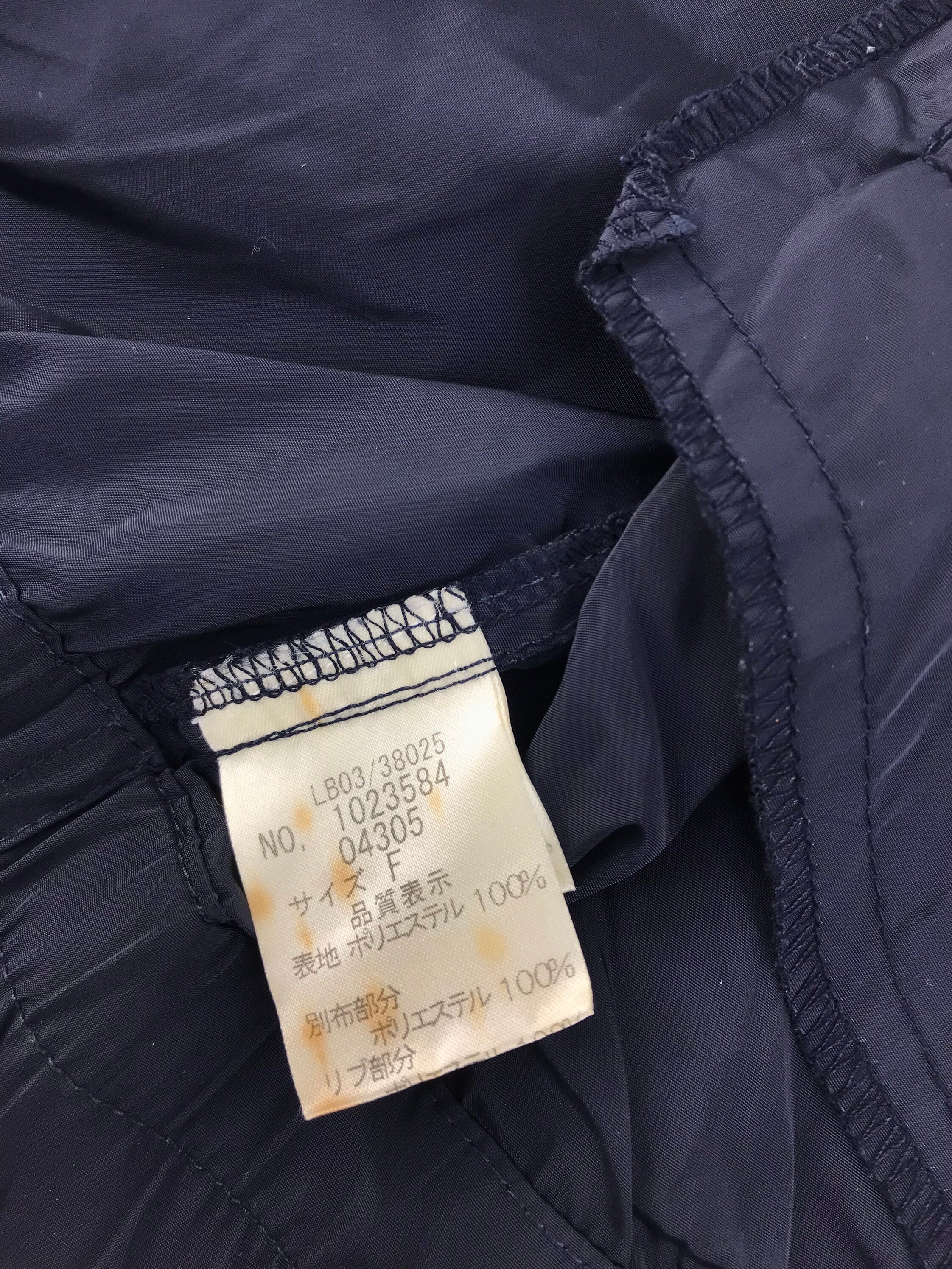 Vintage MLB LB-03 NY New York Yankees Quilted Windbreaker Nylon