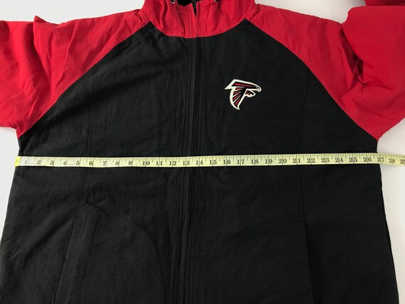 Vintage Reebok NFL Falcons Hoodies Jacket Zipper … - image 8