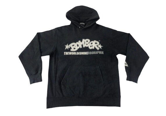 Vintage TWIM the World is Mine H8 Graphix Hoodies Jacket Zipper
