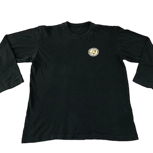 Vintage Japanese Brand Suntory Coffee Boss Longsleeve Tee T-shirt Small Logo Printed Inspired Designer Style Fashion Streetwear M K2183