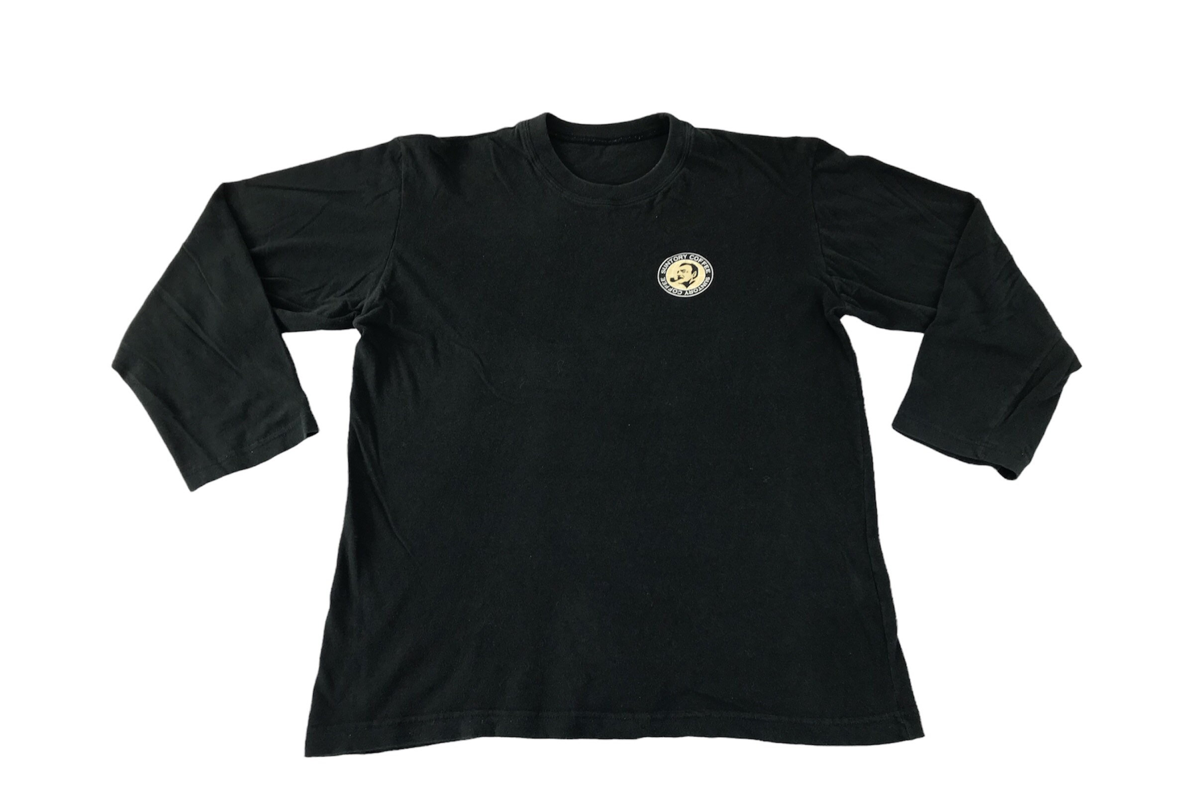ヴィンテージ 日本ブランド サントリー コーヒーボス 長袖 Tシャツ