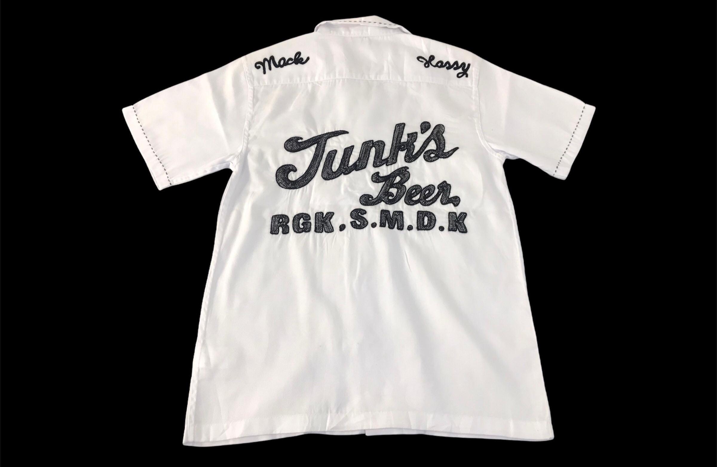 【PRENDA】97 STAR VINTAGE CRACK LOGO SLUB RAGLAN TEE /追跡付 JUNK FOOD CLOTHING WOMEN'S GRATEFUL DEAD SKULL VINTAGE