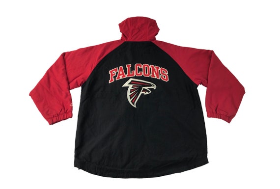 Vintage Reebok NFL Falcons Hoodies Jacket Zipper … - image 1