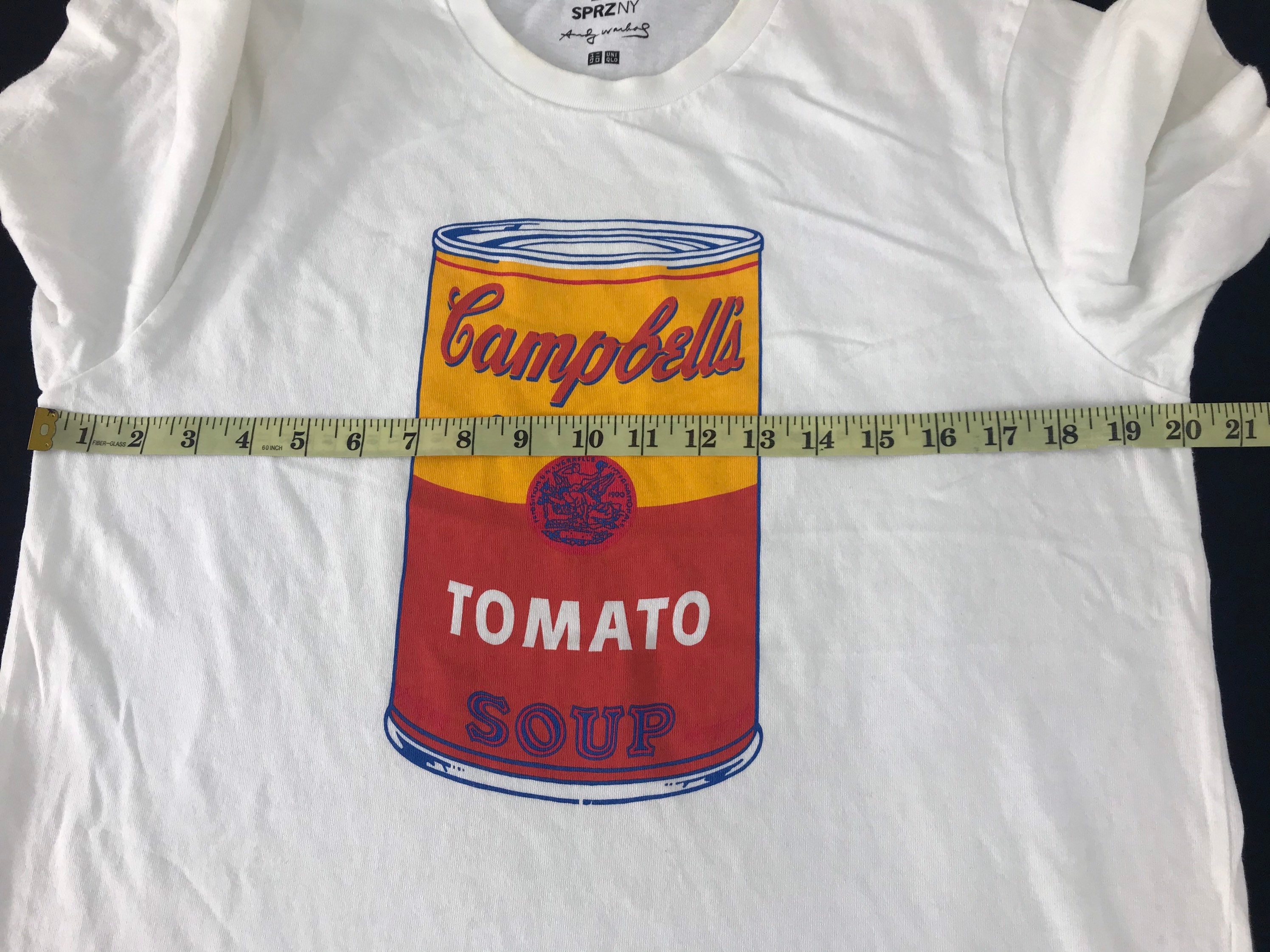 Vintage Andy Warhol Campbell's Tomato Soup Inspired Designer Brand