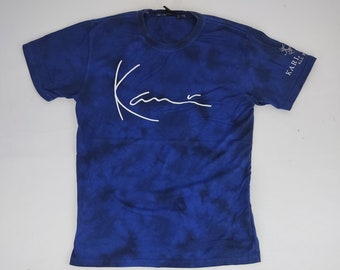 vintage Karl Kani All Days Tie Dye Design Spell Out Tee T-shirt Imprimé Modern Classic Fashion Inspired Designer Unisex Wear Streetwear