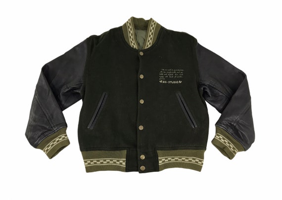Vintage Atelier Sab AS Studios Spell Out Embroidery Big Logo