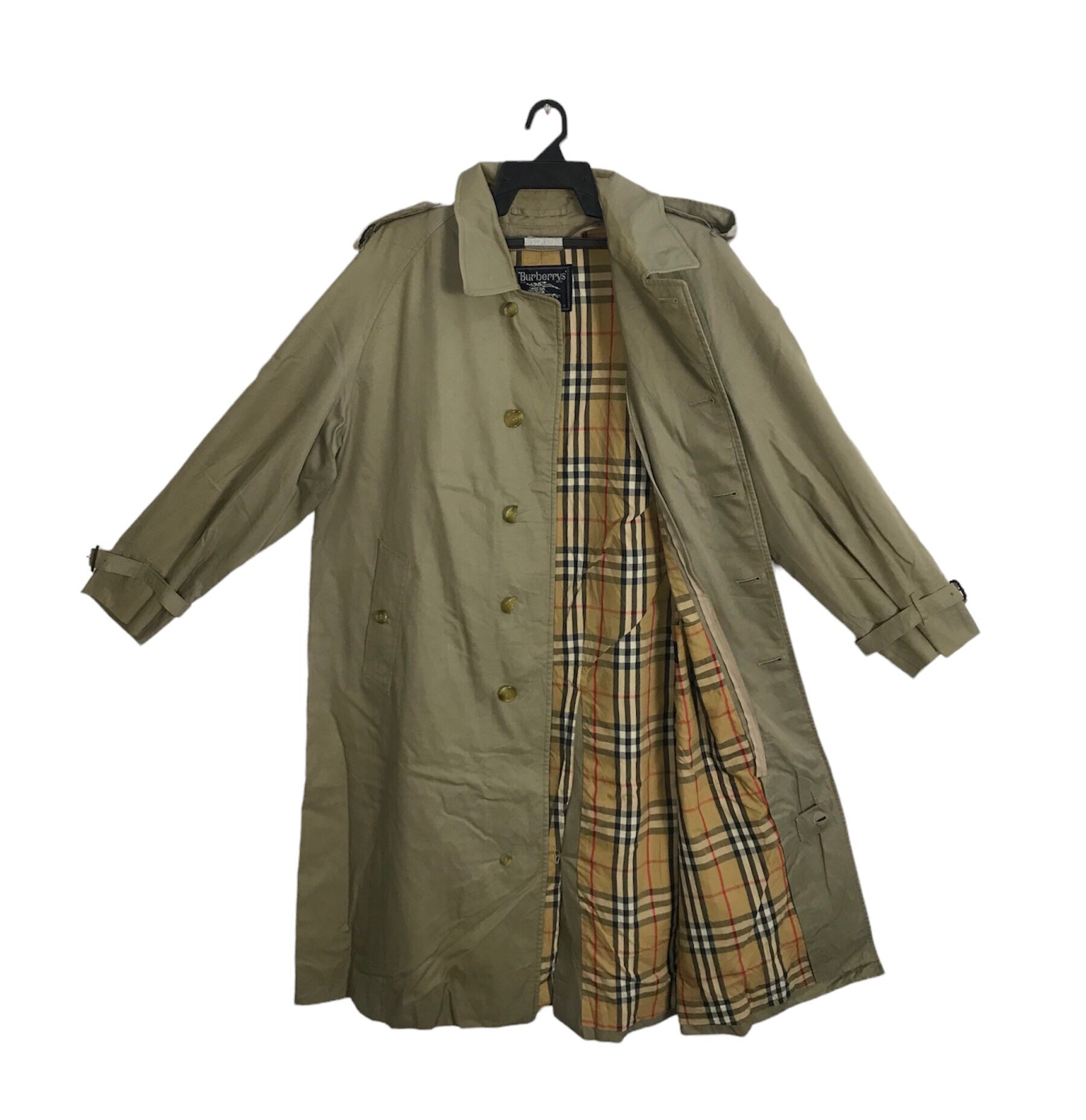 90s Burberry Trench - Etsy
