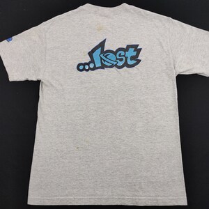 Vintage 90s Lost... Lost Streetwear Hip Hop Rap Spell Out Tee T-shirt Printed Modern Classic Fashion Inspired Designer Streetwear