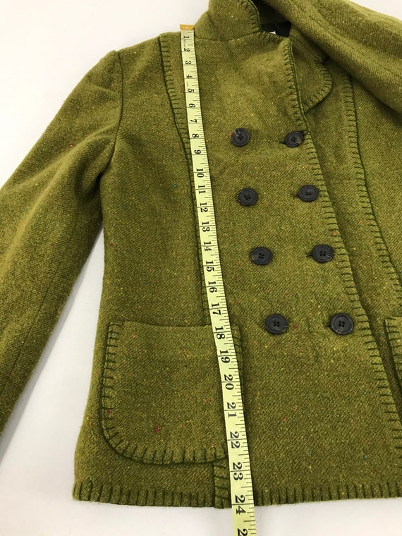 Vintage Marc Jacobs Look Peacoat Jacket Double Br… - image 9