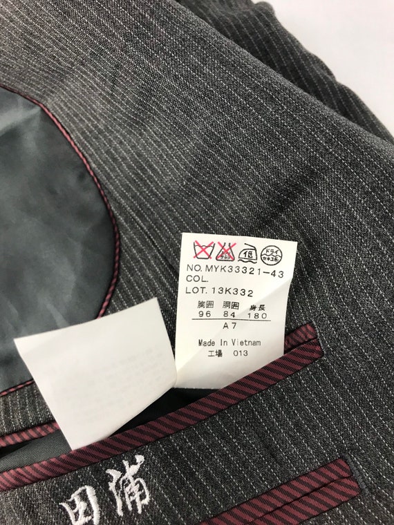 Vintage Kansai Yamamoto Blazer Coat Jacket Button… - image 6