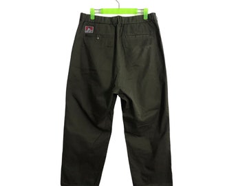 80s Vintage Distressed Ben Davis Gorilla Cut Work Pants Made in 80s Vintage Distressed Ben Davis Gorilla Cut Work Pants Made in