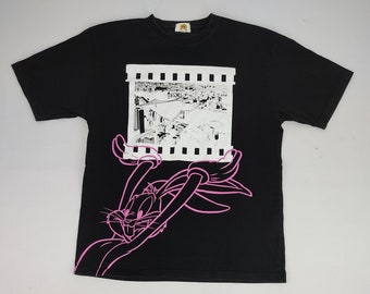 Vintage Warner Bros Looney Tune Adventures Big Bunny Cartoon Tee T-shirt Printed Classic Fashion Inspired Designer Unisex Wear Streetwear