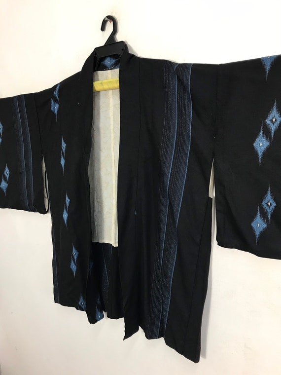 Vintage Kimono Japanese Traditional Noragi Haori … - image 3