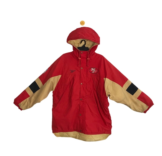 1990-95 SAN FRANCISCO 49ERS APEX ONE PRO LINE RAIN COAT L - Classic  American Sports