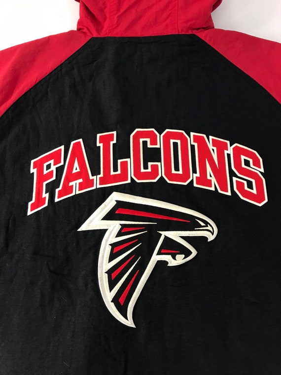 Vintage Reebok NFL Falcons Hoodies Jacket Zipper … - image 3