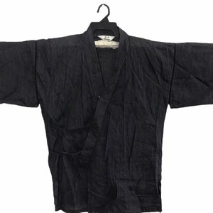 Vintage Kimono Japanese Traditional Noragi Haori Hanten Jinbei - Etsy