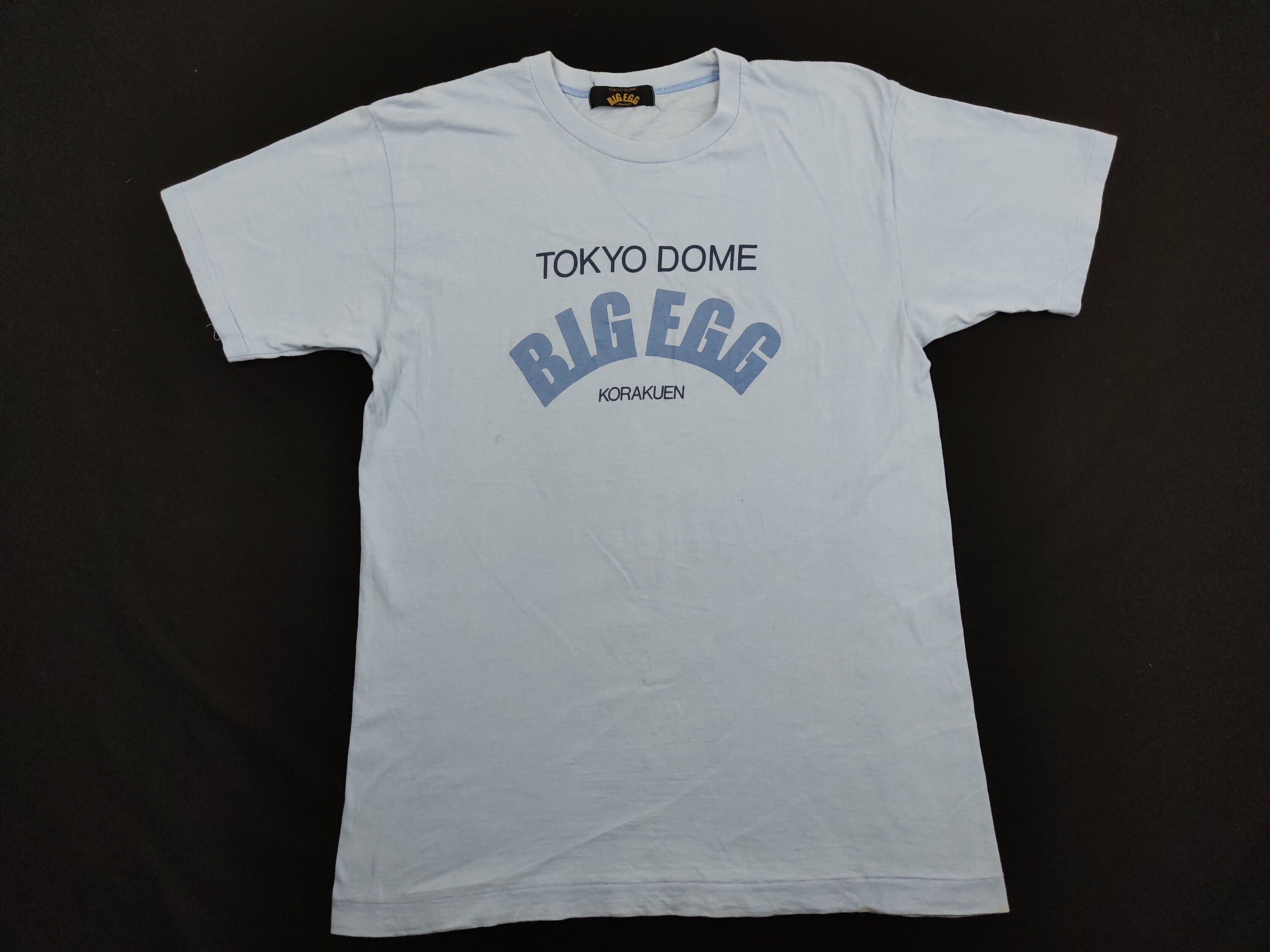 Vintage 80s 90s Tokyo Dome Big Egg Korakuen Japan Stadium Tee T