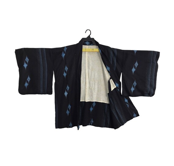 Vintage Kimono Japanese Traditional Noragi Haori … - image 2
