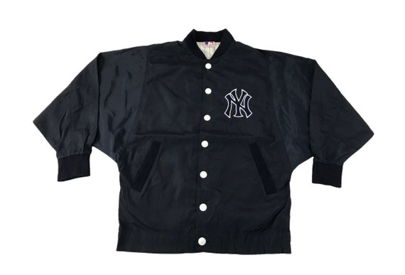 Vintage MLB LB-03 NY New York Yankees Quilted Windbreaker Nylon