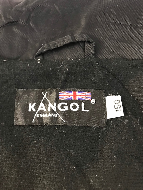 Vintage 90s Kangol England Quilted Jacket Big Log… - image 6