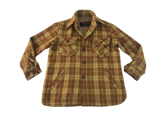 Vintage Mcgregor Thick Flannel Shirt Button Down Plaid Checked