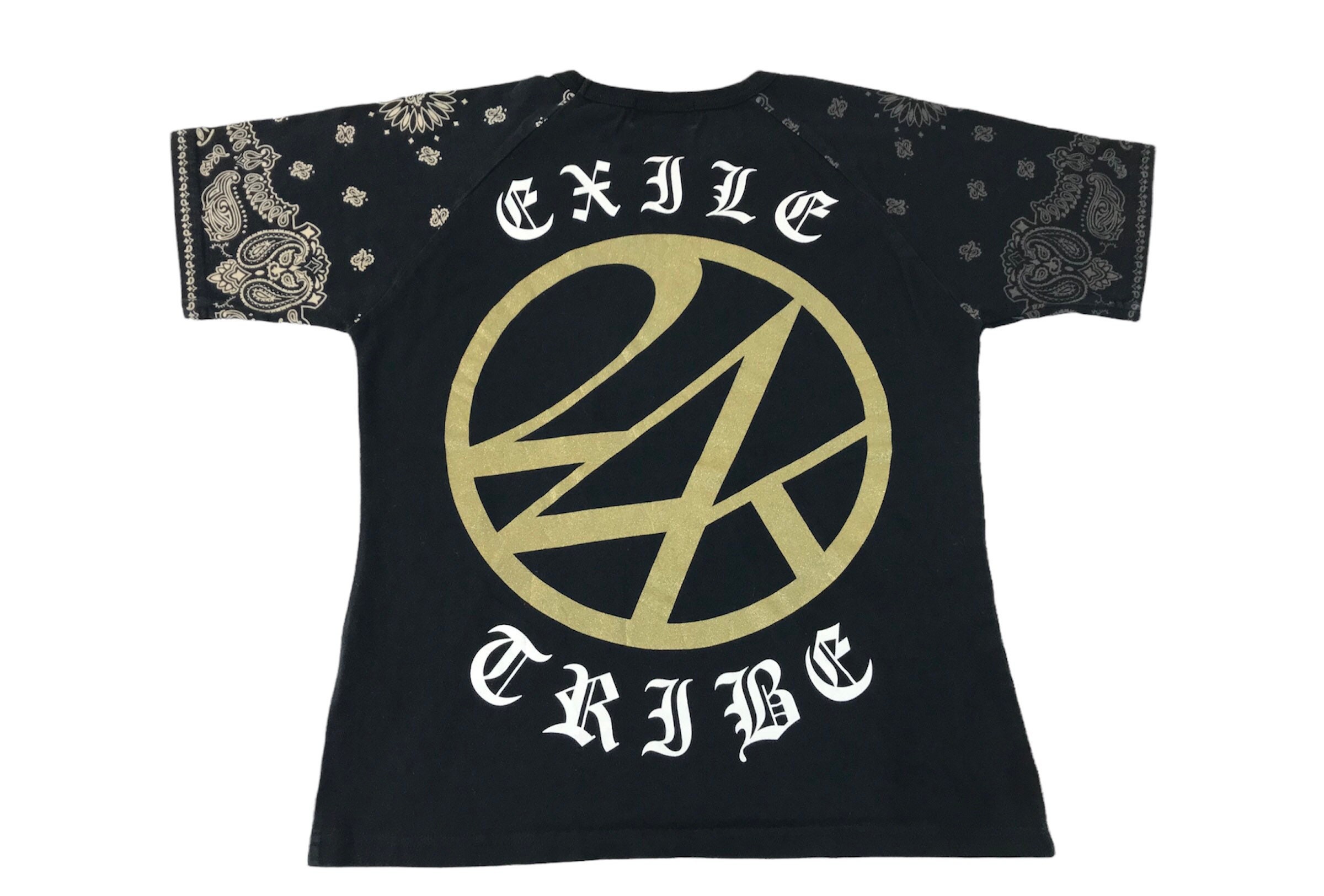 24 Karats Digger Exile Tribes Tee T-shirt Big Logo Printed