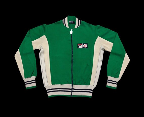 Very Rare Vintage 70s Fila Bjorn Borg Kelly Green MK2 Tracktop - Etsy