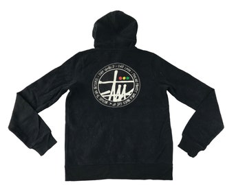 Vintage Stussy One World One Love Hoodies Inspired Designer