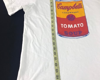 Vintage Andy Warhol Campbell's Tomato Soup Inspired Designer Brand
