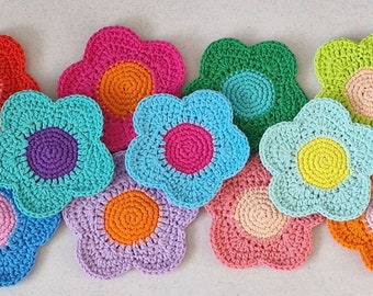 Crochet Coasters, Crochet Flower Coaster, Y2K Home Decor, Crochet Coaster,home decor
