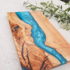 Epoxy River Cutting Board | Resin Charcuterie Board | Made to order River Board