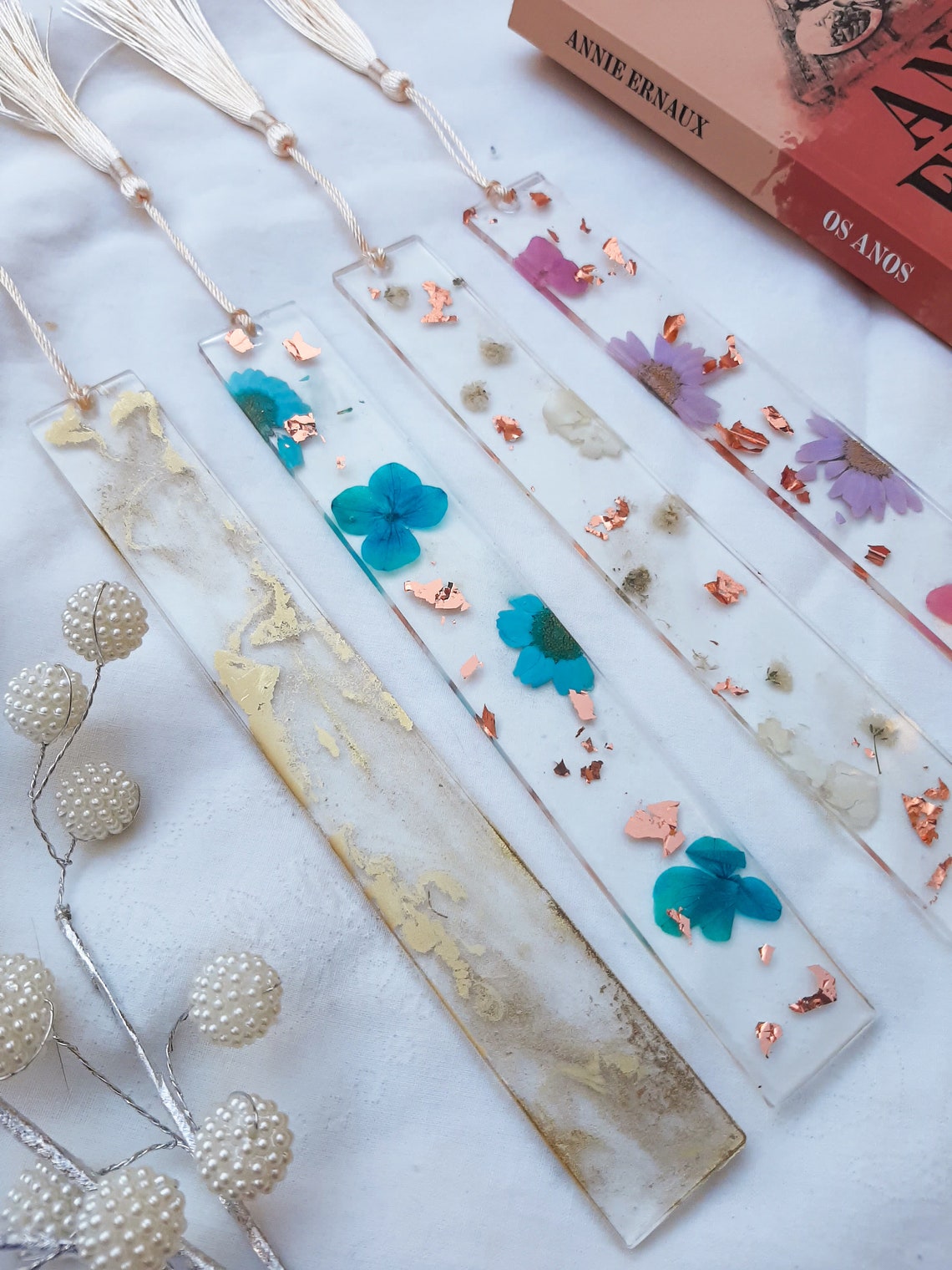 Epoxy Resin Bookmarks Etsy