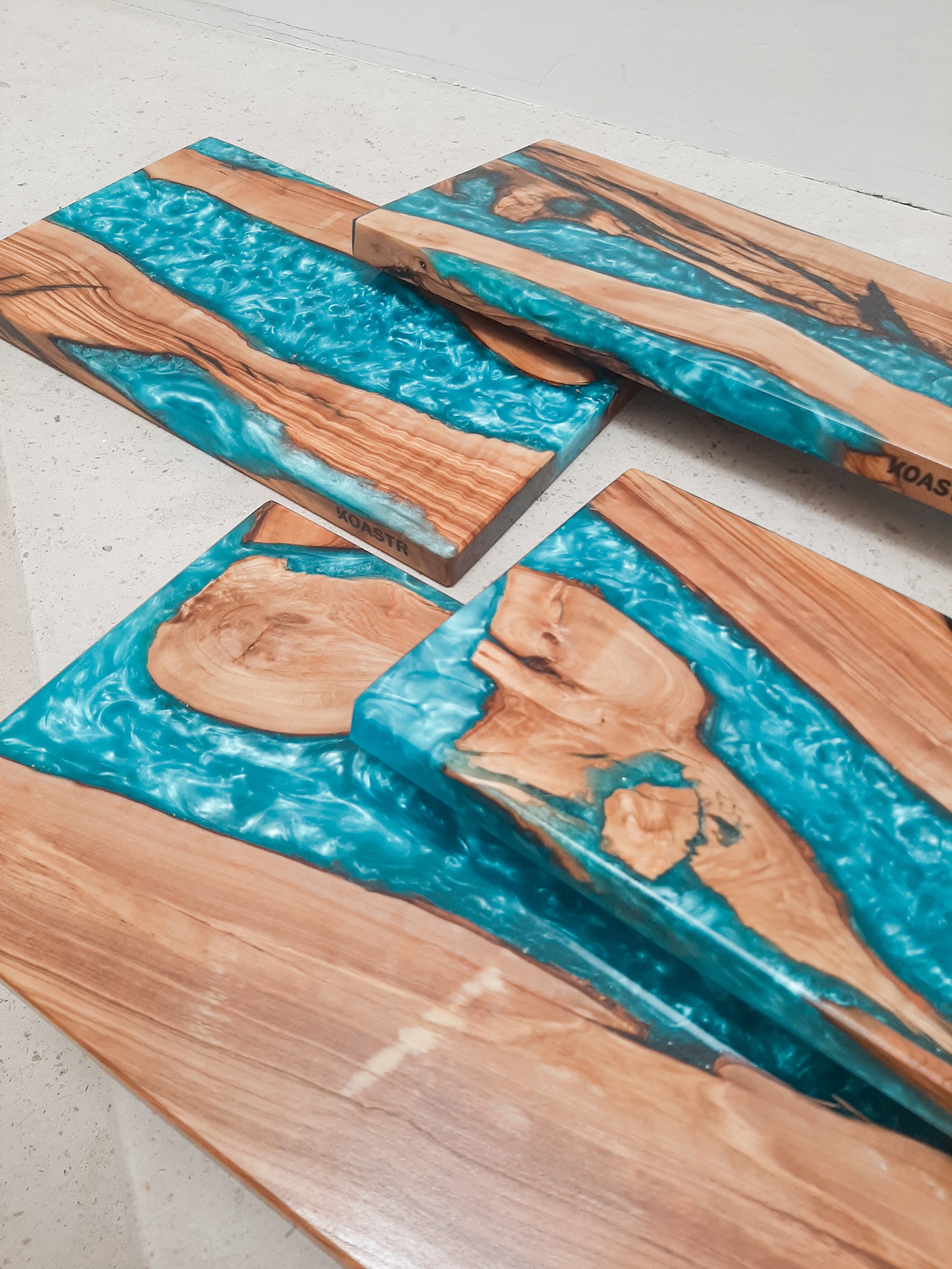 Epoxy River Cutting Board Resin Charcuterie Board Made to Etsy