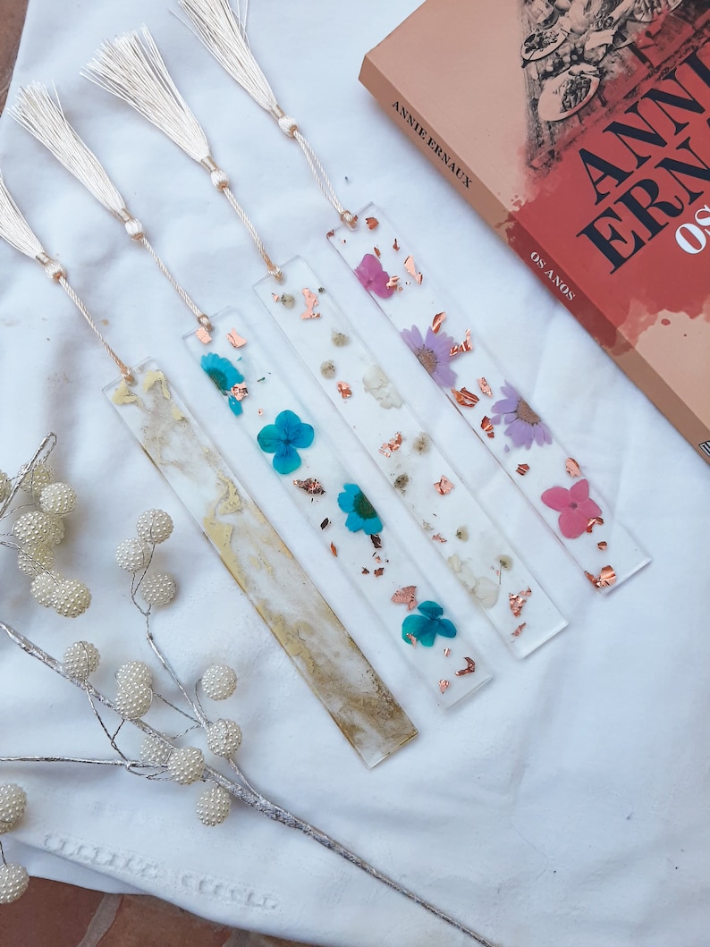 Epoxy Resin Bookmarks Etsy