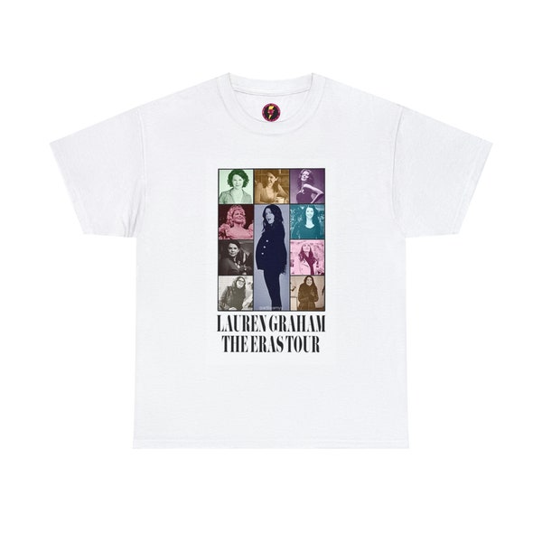 Lauren Graham Eras Graphic Unisex Heavy Cotton T-shirt