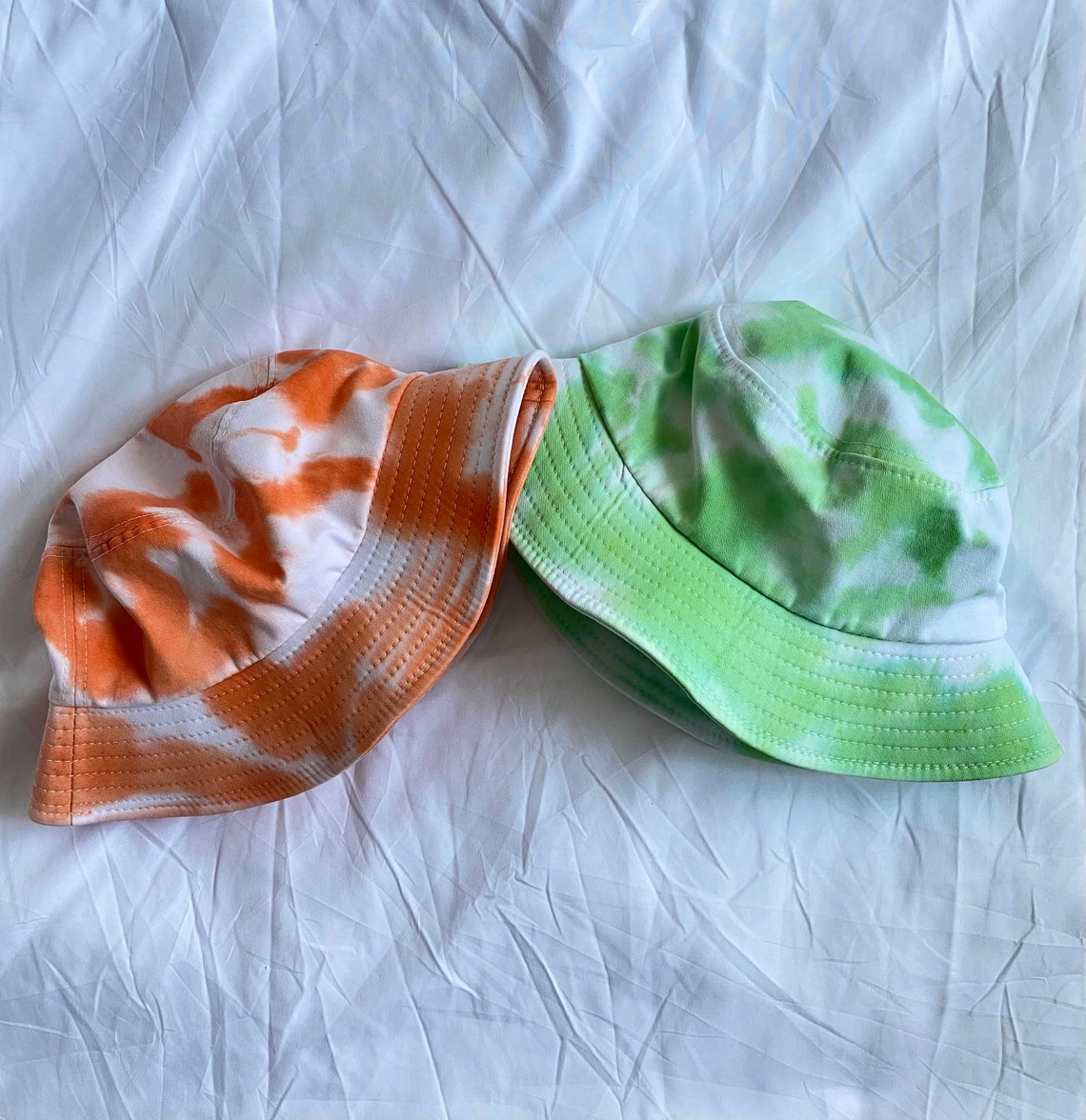 Bright Tie Dye Bucket Hat Etsy