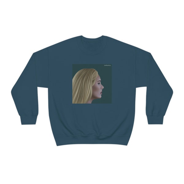 Adele '30' Album Graphic Unisex Heavy Blend Crewneck Sweatshirt