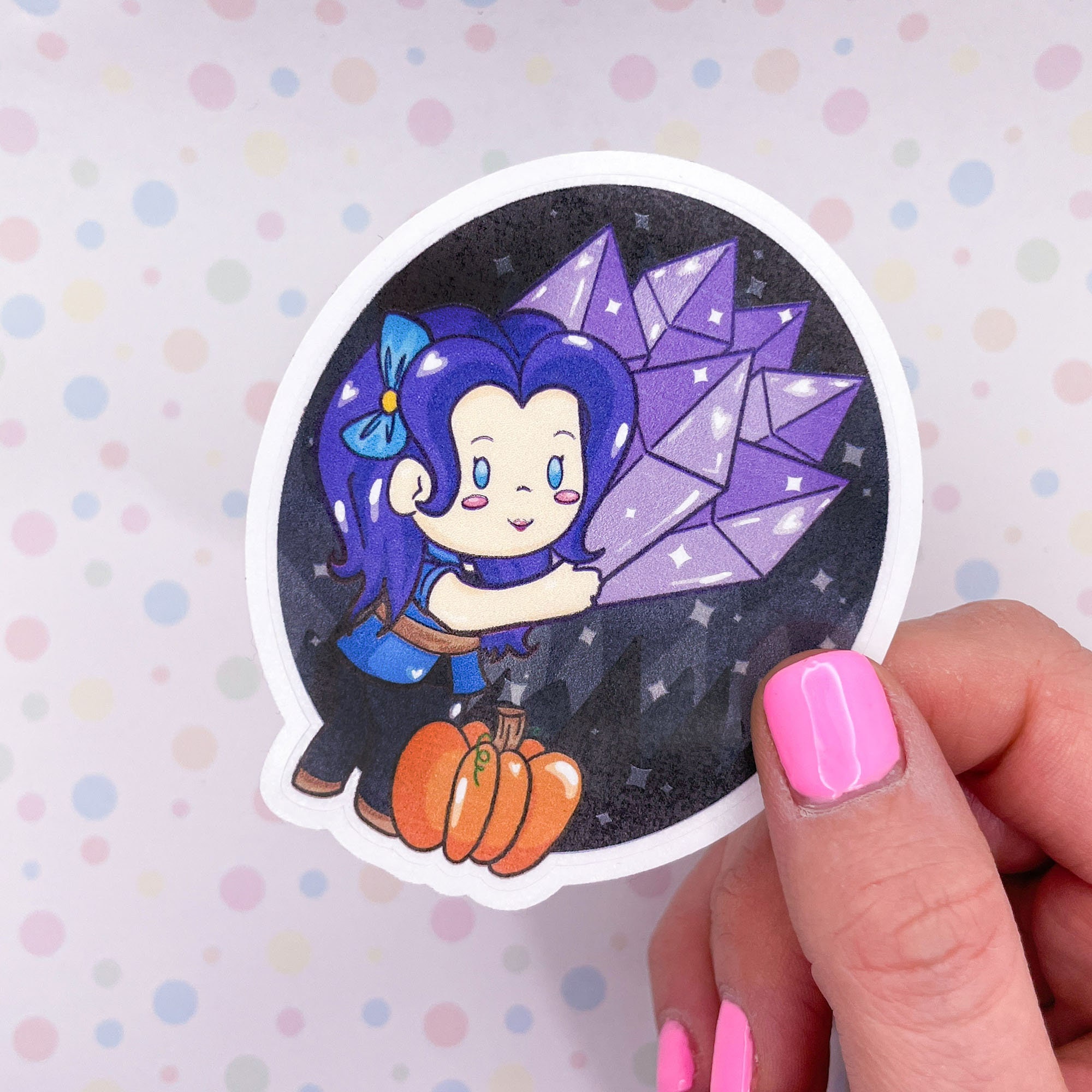 Stardew Valley Abigail Sticker Abigail Sticker Stardew | Etsy