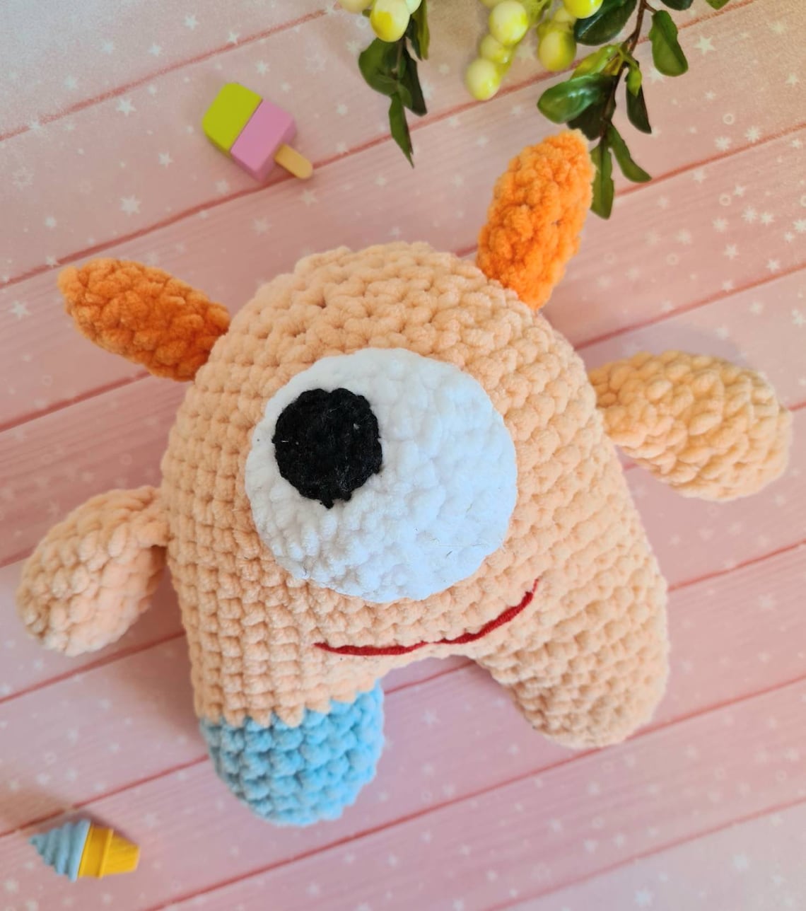 Häkeln Monster Plüsch Stofftier Tierplüsch Puppe Alien | Etsy