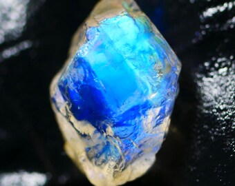 Blood Fire Moonstone: 5.70 ct Red-Orange Flash Gemstone