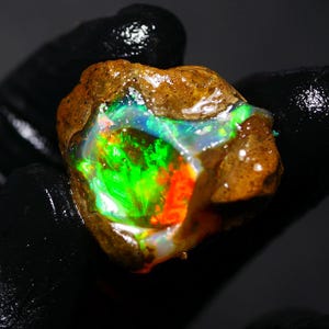 Natural Ethiopian Oil Opal Rough, Raw Opal Rough AAA Welo Fire Opal Rough, Opal Specimen Jewelry Making Opal, Opal Rough Gemstone 41.00 CTS.