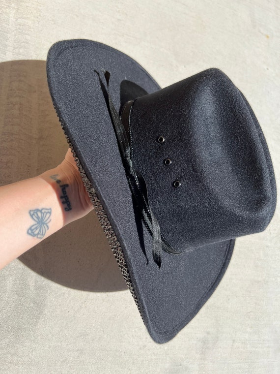 The “cowboy Killer” Rhinestoned Underbrim Back Cowboy Hat (2  display picture 1