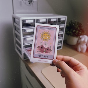 Tarotkarten Sticker – The Sun | Sonne, Mond, Sterne, Mystery | Aufkleber | Zodiac