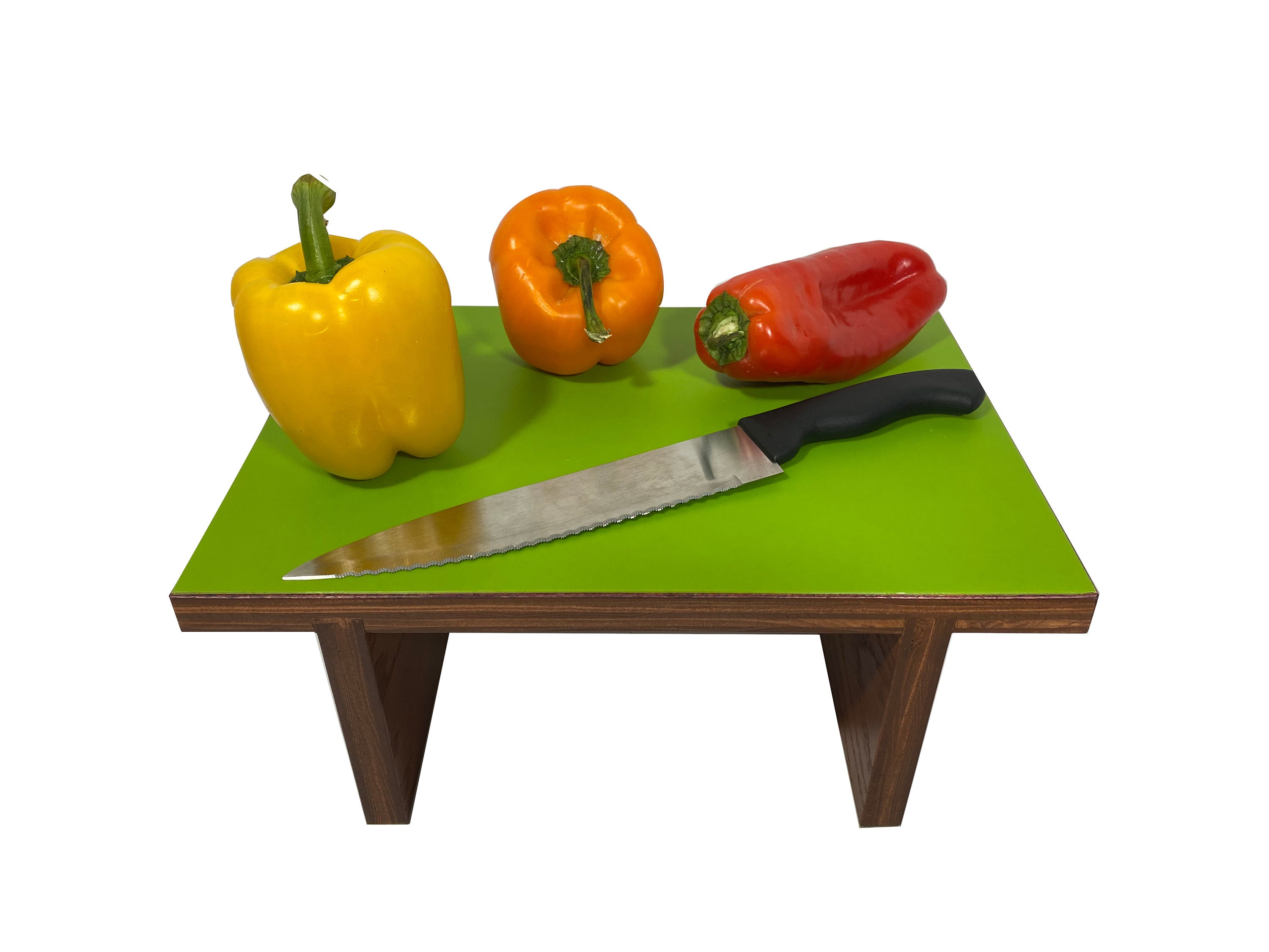 Raised Cutting Board For Salad Making and Meal Prep Etsy