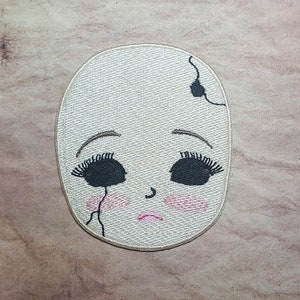 Porcelain Doll Machine Embroidery Design, Creepy Baby Doll Art, Horror Embroidery Design dst, exp, hus, jef, pes, sew, vp3, xxx